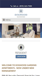 Mobile Screenshot of dogwoodapts.com
